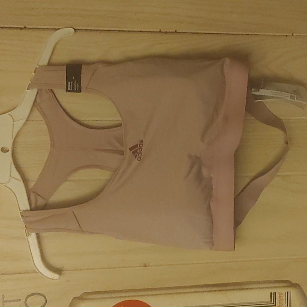 Adidas 2X NWT Sports Bra Recycled Materials